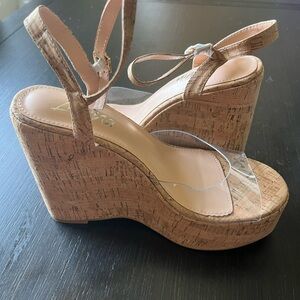 Stylish Cork Wedge Sandals